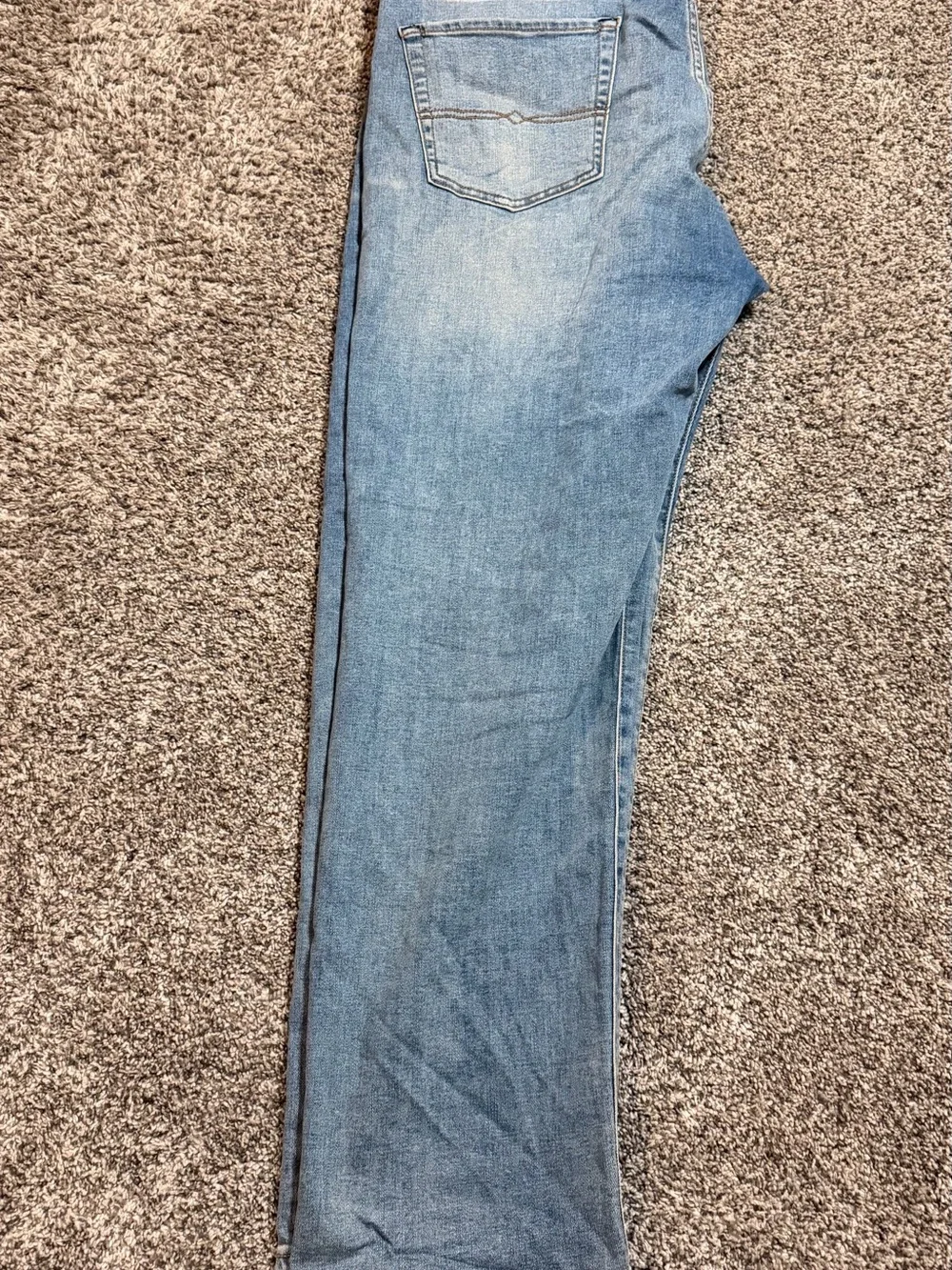 Lucky Brand Men's Light Blue Straight Jeans - Classic 329 Style